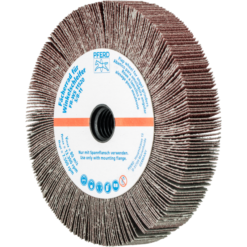 PFERD Fächerschleifwerkzeuge FR WS 11520 5/8-11 A 80