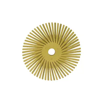 Scotch-Brite Radial Bristle Disc RD-ZB, gelb, 75 mm, P80