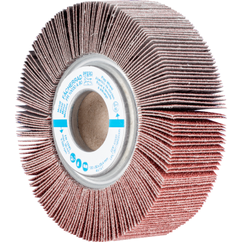 PFERD Fächerschleifwerkzeuge FR 10030/25,4 A 80