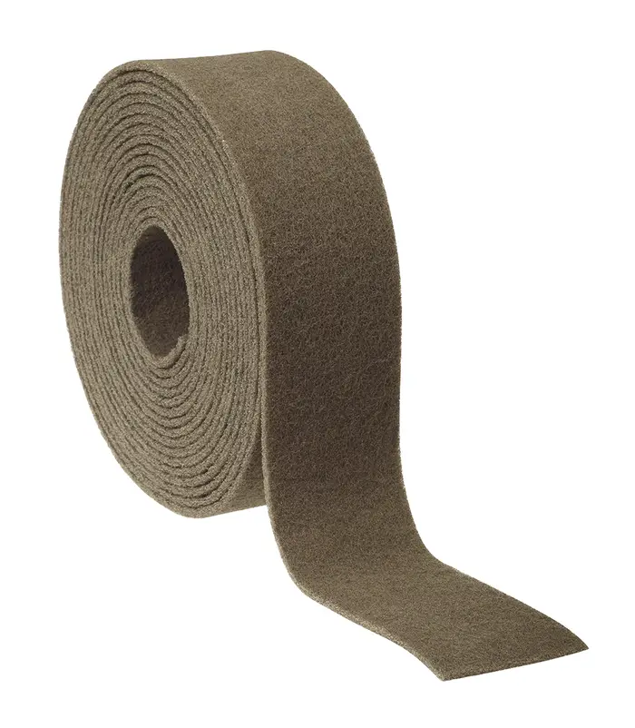 Scotch-Brite Cut and Polish Vliesrolle CP-RL, 150 mm x 10 m, A MED