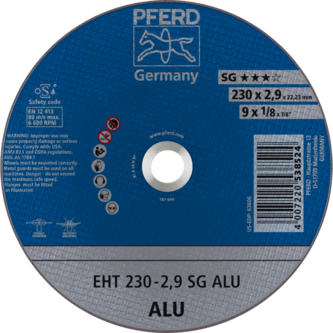 PFERD Trennscheiben EHT 230-2,9 SG ALU