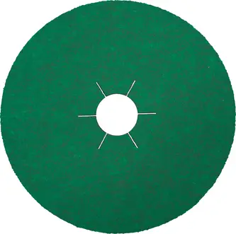Klingspor - FS 966 Fiberscheibe Multibindung Keramik, 115 x 22 mm Korn 40 Sternloch