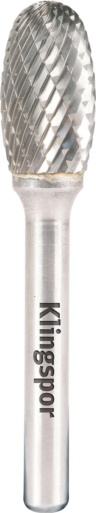 Klingspor - HF 100 E Hartmetallfräser, 12,7 x 22 x 6 mm Kreuzverzahnung