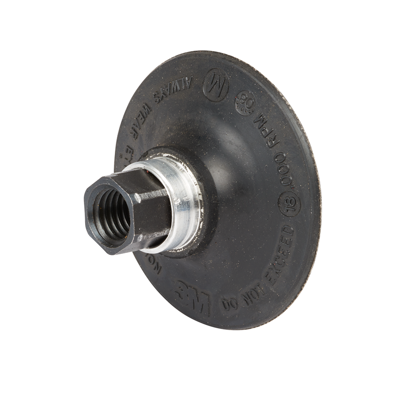 3M Roloc Stützteller DR-AC mit M14-Aufnahme, 76,2 mm, soft