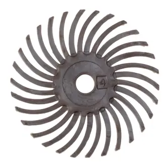 Scotch-Brite Radial Bristle Disc RB-ZB, 19 mm x 1,58 mm, P80
