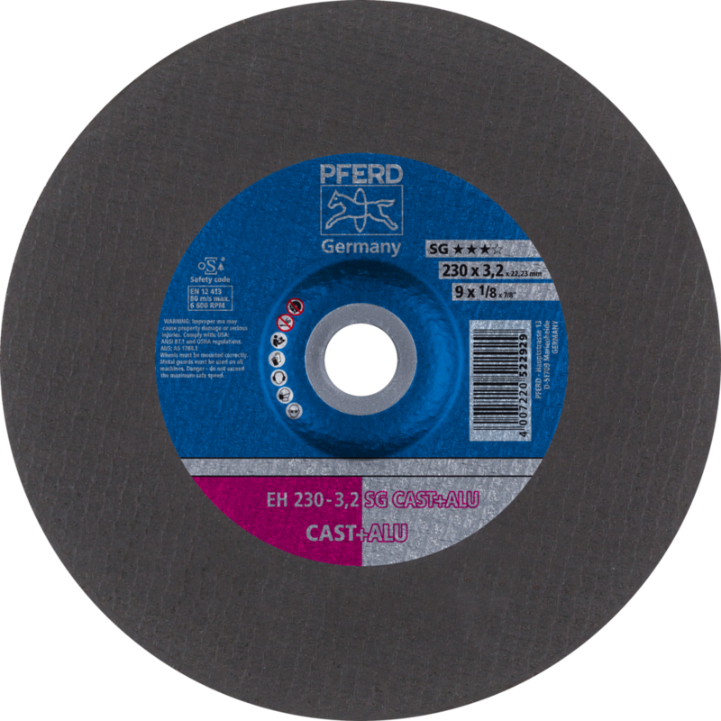 PFERD Trennscheiben EH 230-3,2 SG CAST+ALU