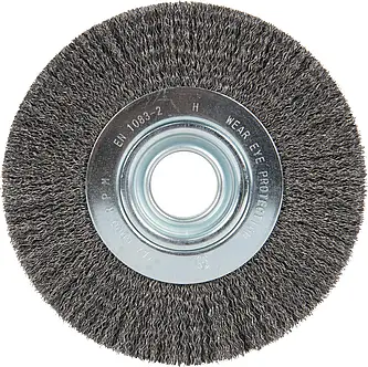 Klingspor - BR 600 W Rundbürste gewellt, 150 x 25 x 32 mm 0,3 Edelstahl