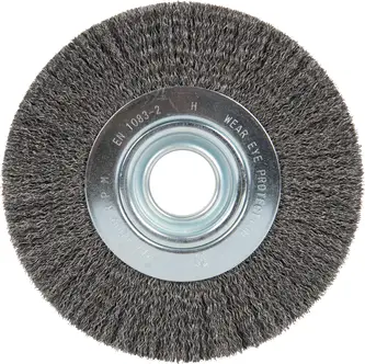 Klingspor - BR 600 W Rundbürste gewellt, 150 x 25 x 32 mm 0,3 Stahl