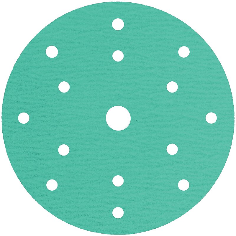 Klingspor - PS 77 CK Scheibe kletthaftend wirkstoffbeschichtet, 150 mm Korn 100 Lochform GLS47, SB-verpackt im Reiter