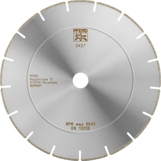 PFERD Dia.- und CBN-Trennwerkzeuge Galvanik D1A1RSS 230-2,5-22,23 D 427 GAS2