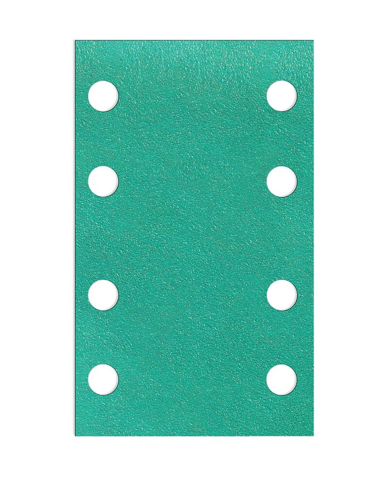 Klingspor - FP 77 K Streifen kletthaftend wirkstoffbeschichtet, 80 x 133 mm Korn 320 Lochform GL18