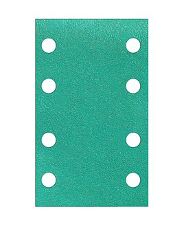 Klingspor - FP 77 K Streifen kletthaftend wirkstoffbeschichtet, 80 x 133 mm Korn 320 Lochform GL18