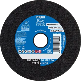 PFERD Trennscheiben EHT 105-1,0 SG STEELOX/16,0