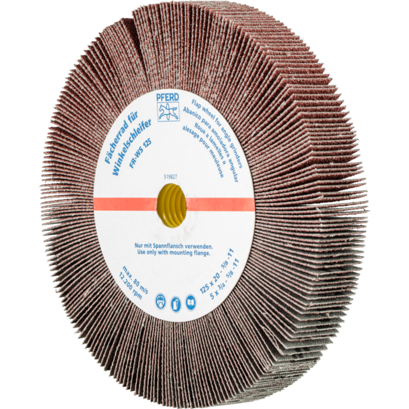 PFERD Fächerschleifwerkzeuge FR WS 12520 5/8-11 A 80
