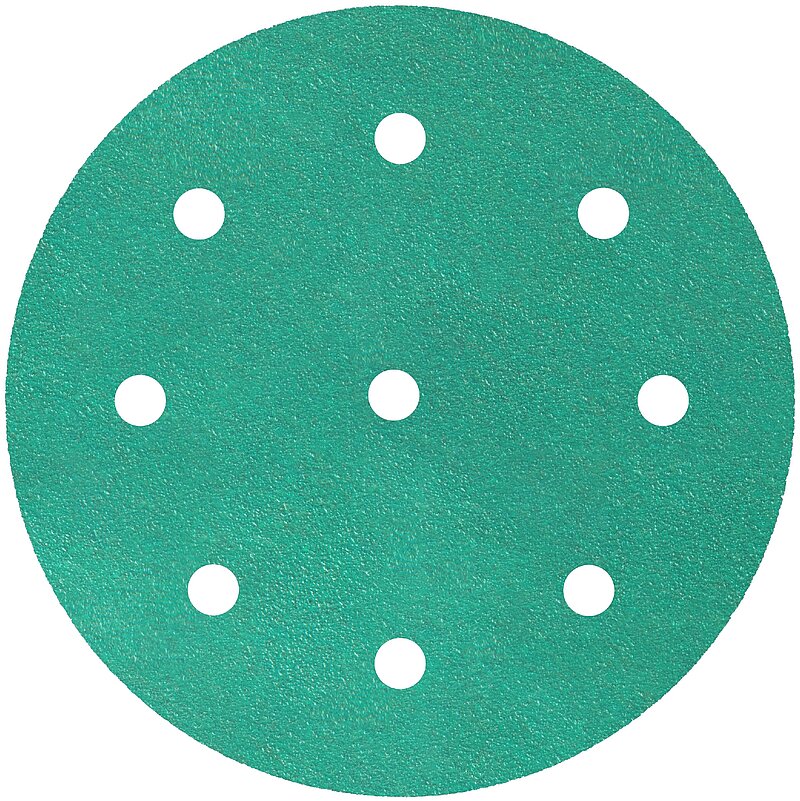 Klingspor - FP 77 K Scheibe kletthaftend wirkstoffbeschichtet, 125 mm Korn 400 Lochform GLS27
