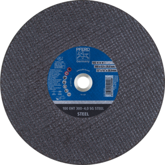 PFERD Trennscheiben 100 EHT 300-4,0 SG STEEL/20,0