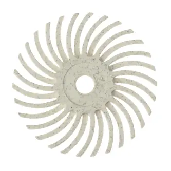 Scotch-Brite Radial Bristle Brush RB-ZB, weiß, 25,4 mm x 3 mm, P120, Typ C