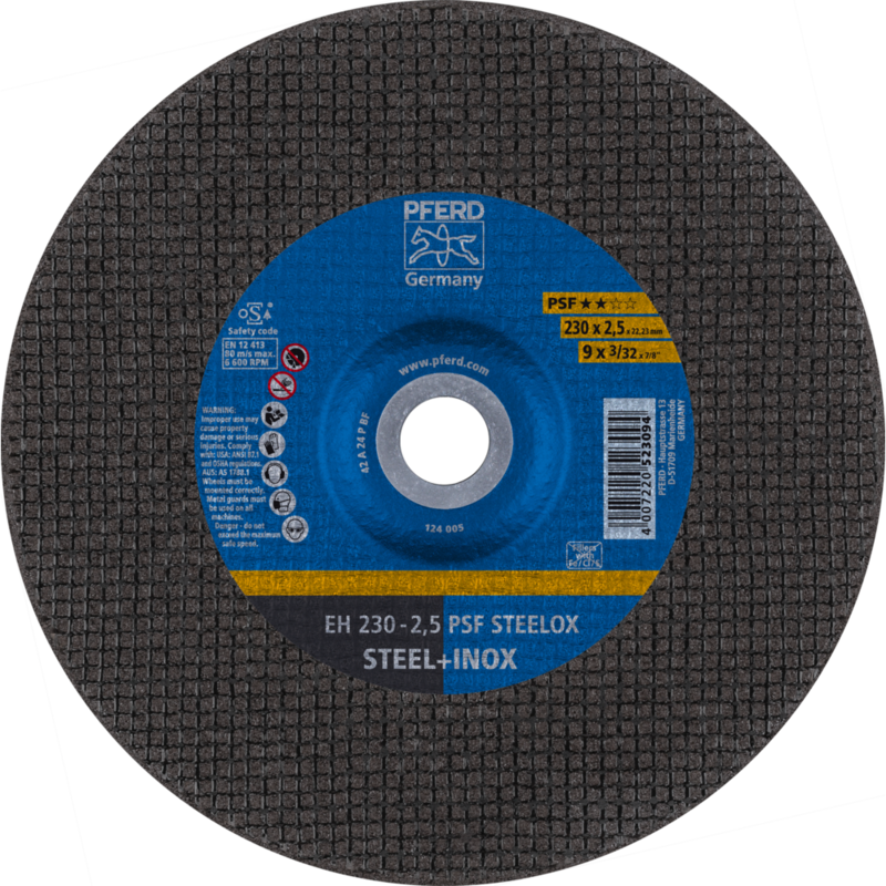 PFERD Trennscheiben EH 230-2,5 PSF STEELOX