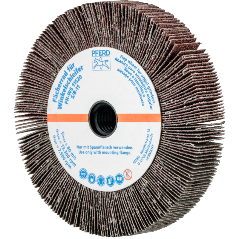 PFERD Fächerschleifwerkzeuge FR WS 11520 5/8-11 A 60