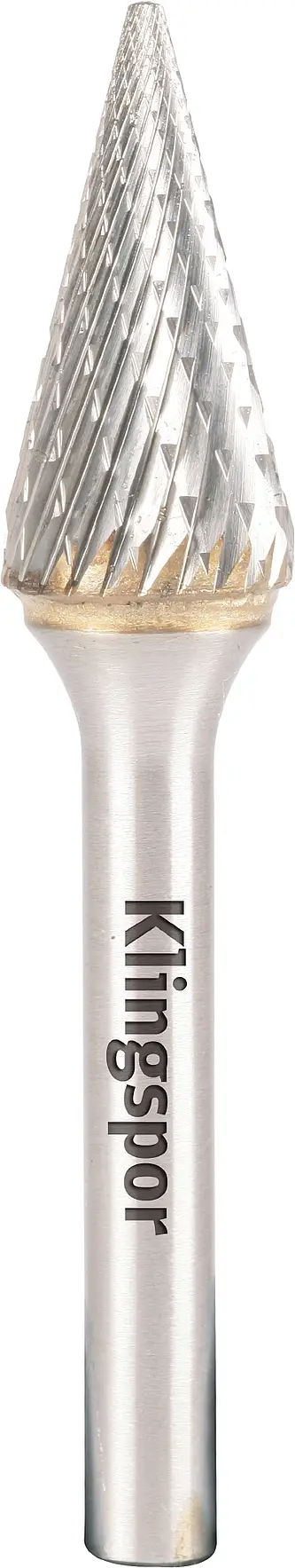 Klingspor - HF 100 M Hartmetallfräser, 8 x 18 x 6 mm Kreuzverzahnung