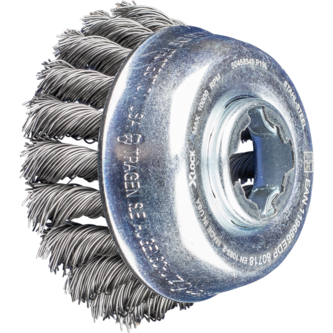 PFERD Topfbürsten mit Gewinde POS TBG 80/X-LOCK ST 0,50