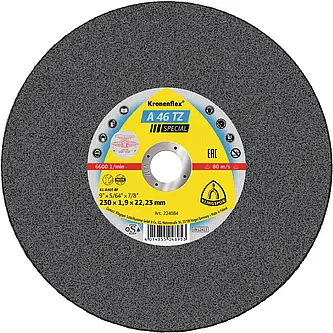 Klingspor - A 46 TZ Trennscheibe, 230 x 1,9 x 22,23 mm gerade