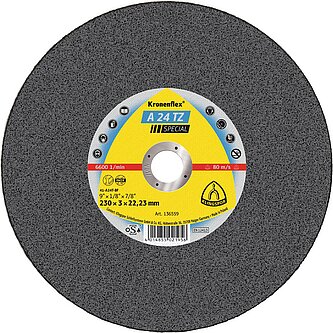 Klingspor - A 24 TZ Trennscheibe, 230 x 3 x 22,23 mm gerade