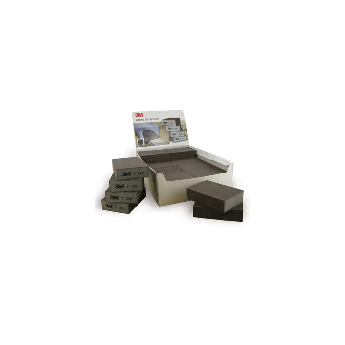 3M Schleifschwamm, 68 mm x 100 mm x 26 mm, A, soft, medium, vierseitig