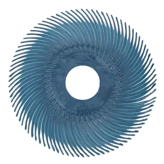 Scotch-Brite Radial Bristle Brush RB-ZB, hellgrün, 50,8 mm x 9,5 mm, 1 Micron, Typ C