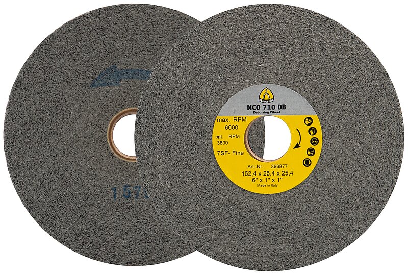 Klingspor - NCO 710DB Kompaktscheibe 7 SF weich, 152,4 x 25,4 x 25,4 mm Fine Siliziumkarbid