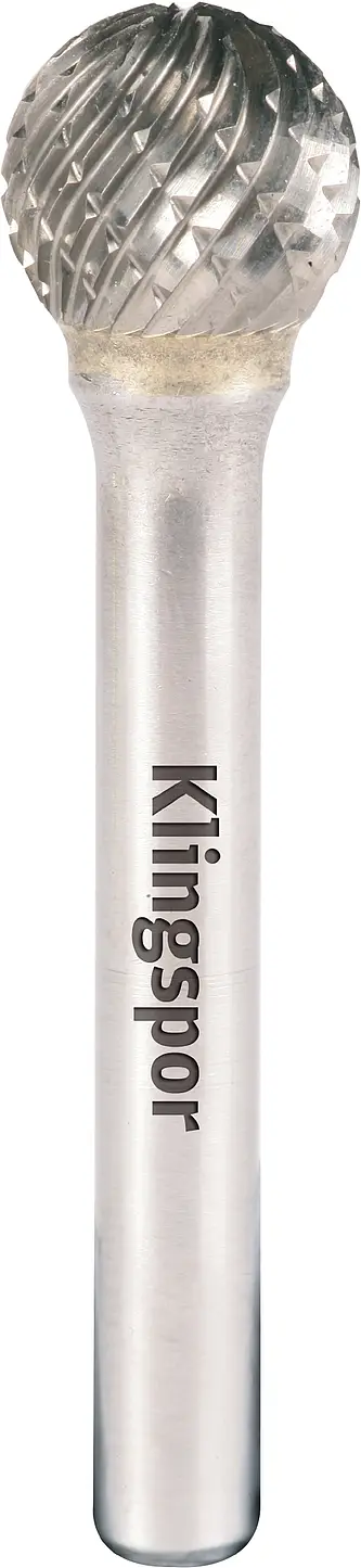 Klingspor - HF 100 D Hartmetallfräser, 6 x 4,7 x 6 mm Spezialverzahnung Inox