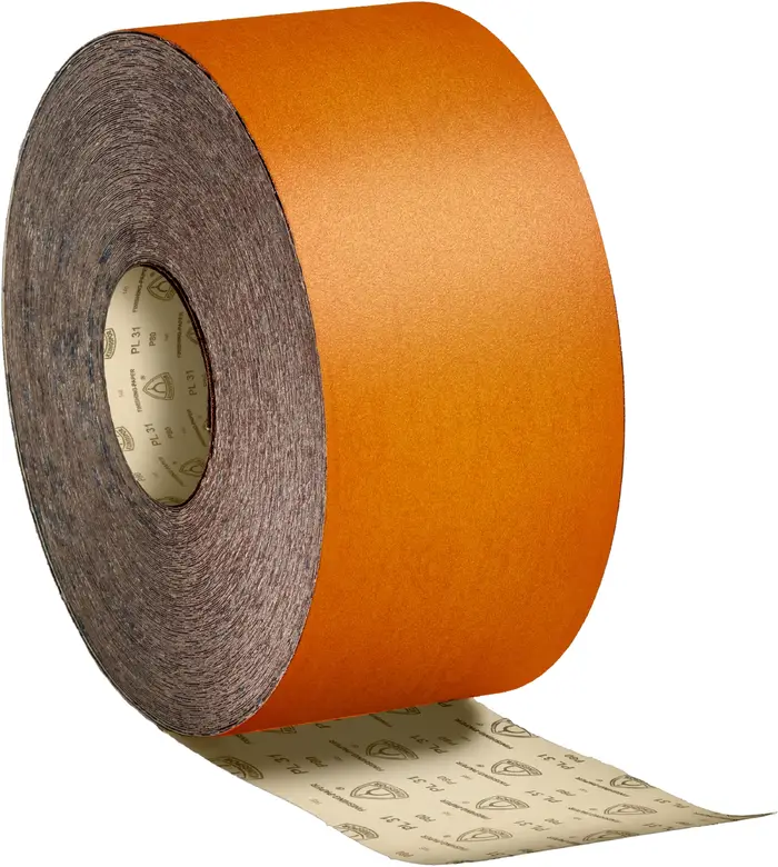 Klingspor - PL 31 B Schleifrolle, 115 x 50000 mm Korn 40