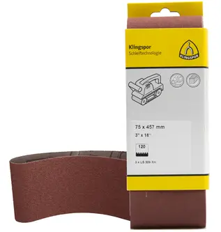 Klingspor - LS 309 XH Hobschleifband, 100 x 560 mm Korn 40 F5, SB-verpackt im Reiter