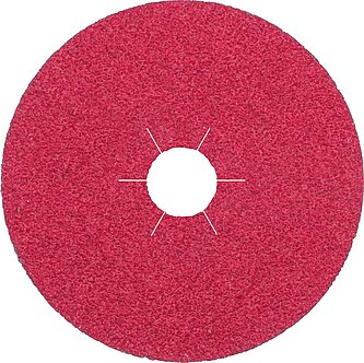 Klingspor - FS 964 Fiberscheibe Keramik, 115 x 22 mm Korn 80 Sternloch