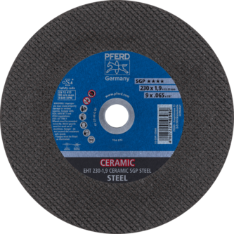 PFERD Trennscheiben EHT 230-1,9 CERAMIC SGP STEEL