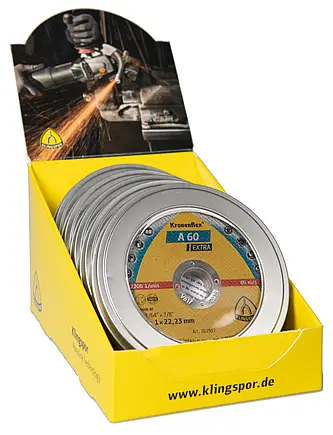 Klingspor - A 60 Extra Trennscheibe, 115 x 1 x 22,23 mm gerade