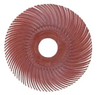 Scotch-Brite Radial Bristle Brush RB-ZB, rot, 50,8 mm, P220, Typ C