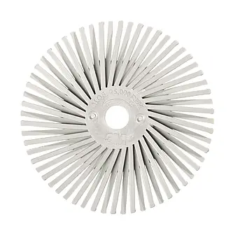 Scotch-Brite Radial Bristle Brush RB-ZB, weiß, 76 mm x 9,5 mm, P120