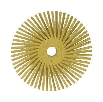 Scotch-Brite Radial Bristle Brush RB-ZB, braun, 25,4 mm, 3 mm, P36, Typ C
