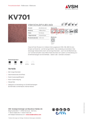 VSM-Product-Data-Sheet-KV701-DE.pdf