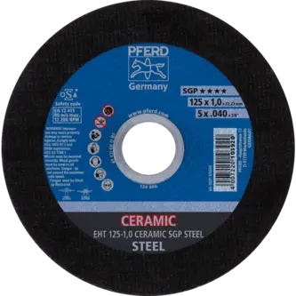 PFERD Trennscheiben EHT 100-1,3 CERAMIC SGP STEEL/16,0