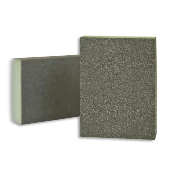 3M Schleifschwamm, vierseitig beschichtet, 68 mm x 100 mm x 26 mm, soft, super fine