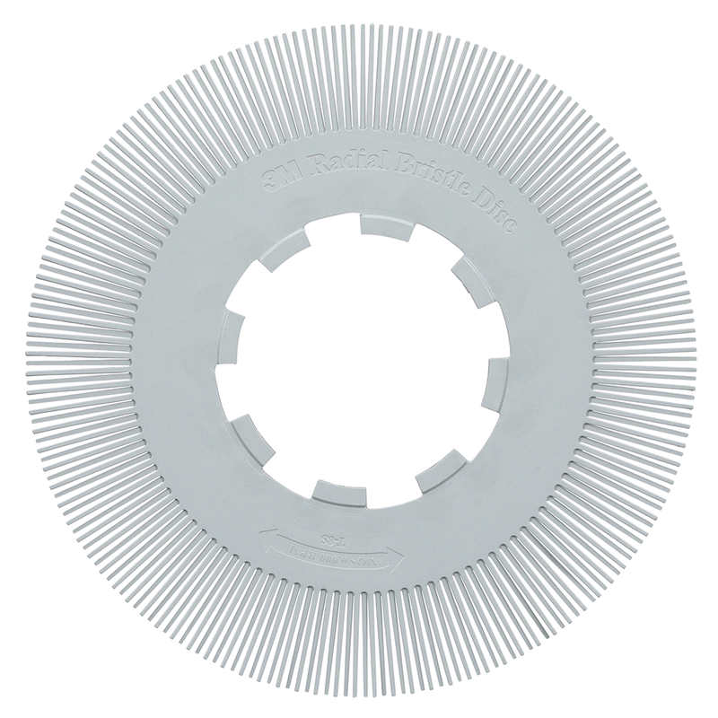 Scotch-Brite Precision Radial Bristle Brush, PN-RB, 120+, 203,2 mm (8 Zoll), Typ S, ohne Adapter