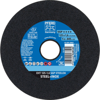 PFERD Trennscheiben EHT 125-1,6 SGP STEELOX