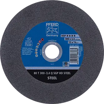 PFERD HEAVY DUTY SGP bis ? 2000 mm 80 T 300-3,4 Q SGP HD STEEL/25,4