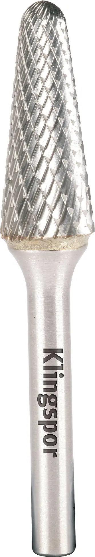 Klingspor - HF 100 L Hartmetallfräser, 12,7 x 32 x 6 mm grobe Einfachverzahnung