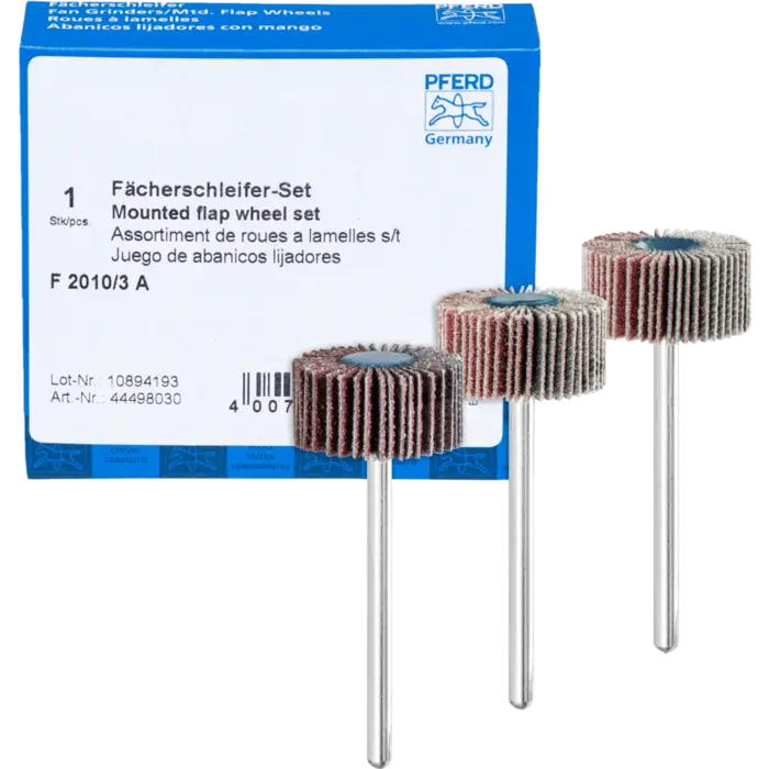PFERD Fächerschleifwerkzeuge SET F 2010/3 A
