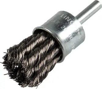 Klingspor - BPS 600 Z Pinselbürste gezopft Anzahl Reihen 1, 30 x 6 mm 0,35 Stahl