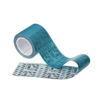 3M Diamond Microfinishing Film 675L, Rolle, 101,6 mm x 15,24 m, 5 Mil, Alox, 74 Micron, ASO, 76,2 mm, Kunststoffkern mit Keilnuten