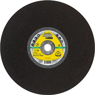 Klingspor - A 924 R Großtrennscheibe, 305 x 4 x 20 mm gerade